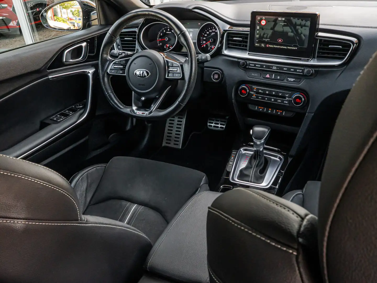 Kia Ceed / cee'd 1.4 T-GDi GT-Line ORG NL PANO STOEL EN STUURW VERW Zwart - 2