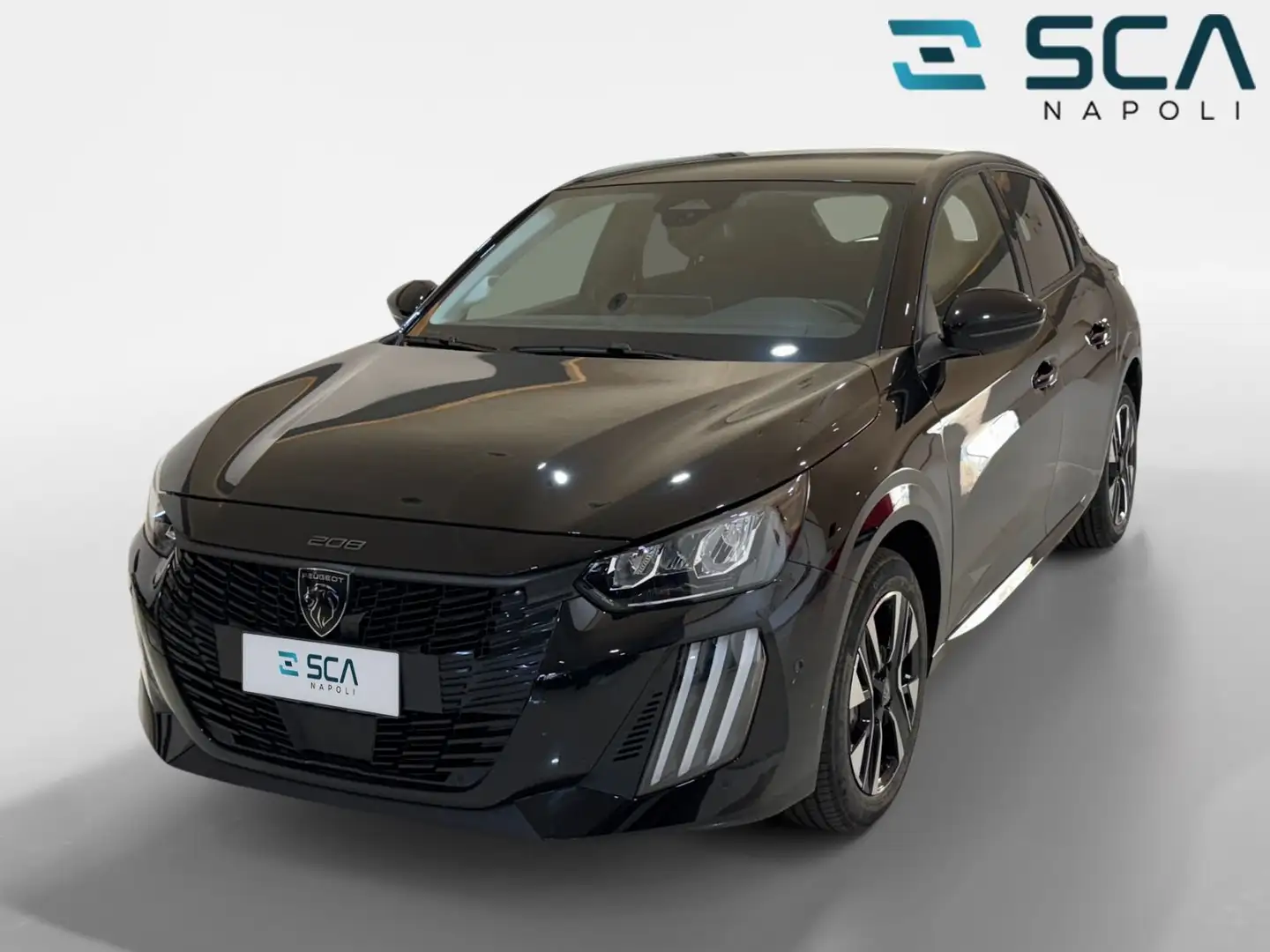 Peugeot 208 208 Hybrid 145 e-DCS6 Allure Zwart - 1