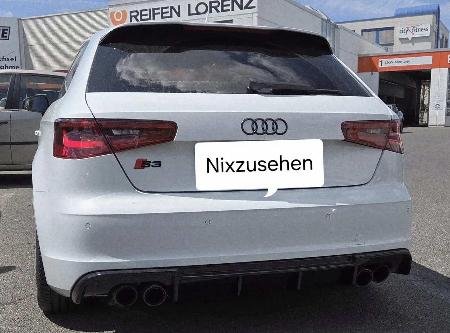 Audi S3 TFSI OHNE OPF Weiß - 2