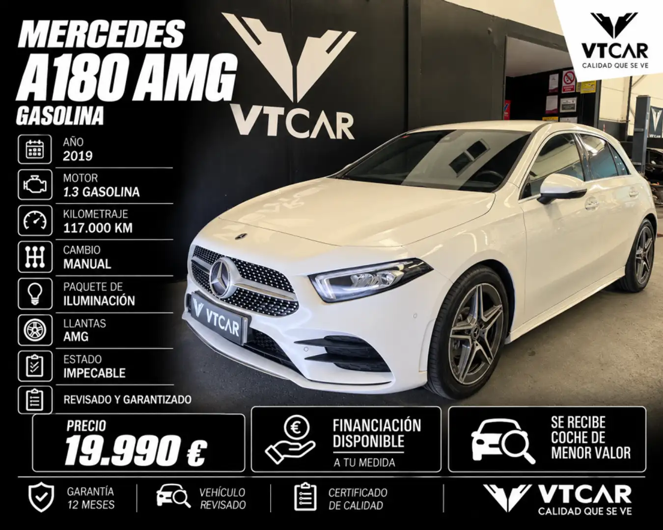 Mercedes-Benz A 180 Blanco - 1