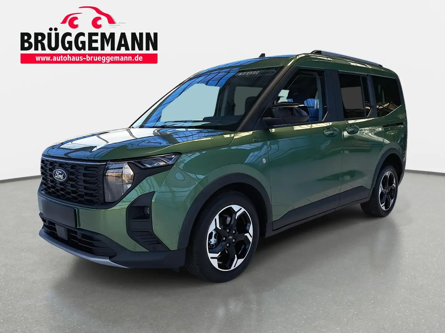 Ford Tourneo Courier TOURNEO COURIER 1.0 EB AUT. ACTIVE+NAVI+ACC+WINTER Zielony - 1