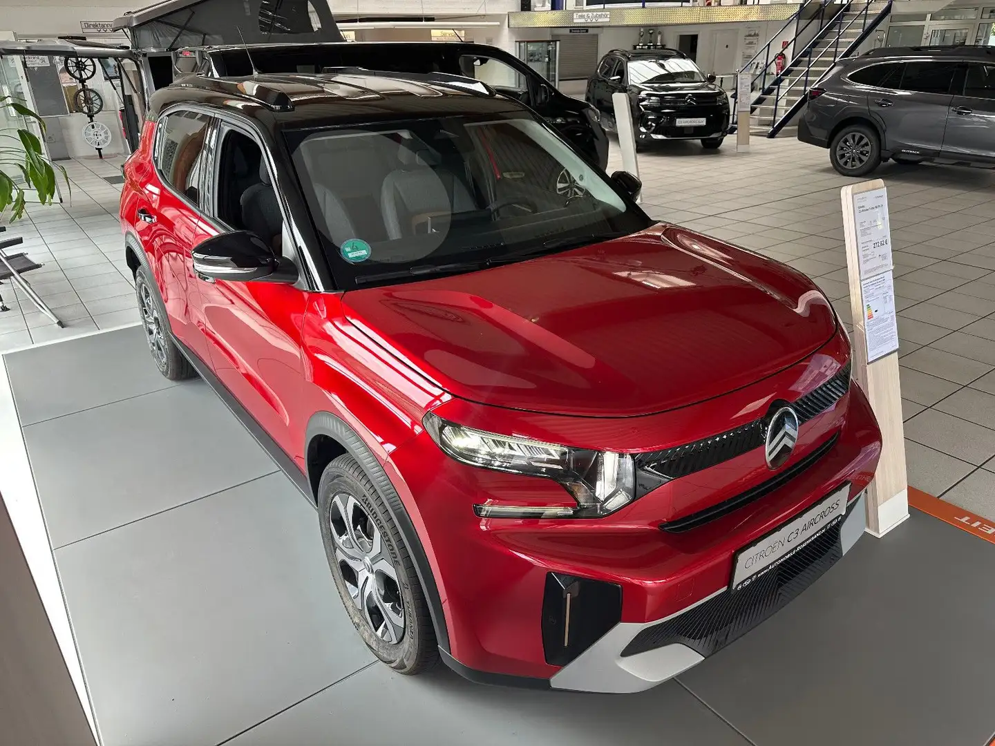 Citroen C3 Aircross Turbo 100 PLUS Rouge - 1