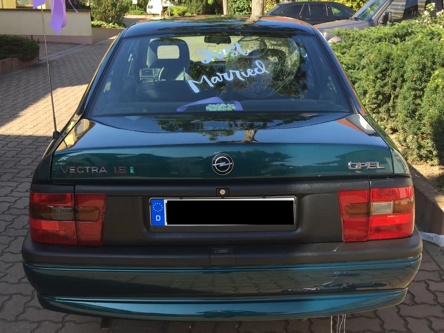 Opel Vectra Vectra A GL, Schiebedach, Familienbesitz, Orig-Km Zöld - 2