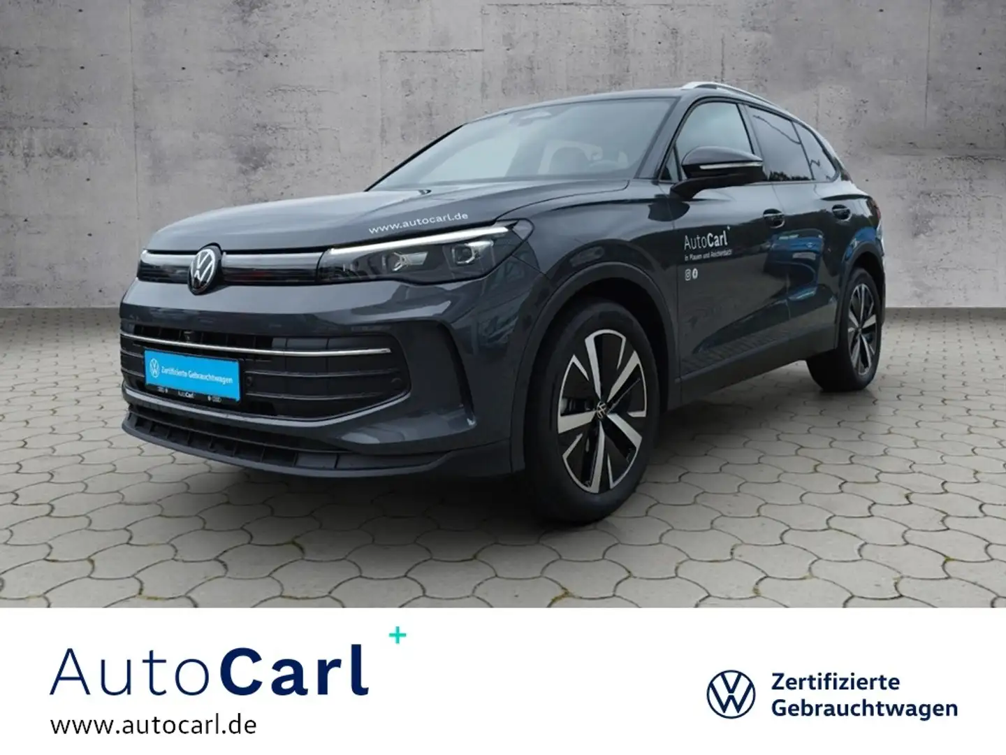 Volkswagen Tiguan Goal 1.5 eTSI DSG LED+/NAV/SHZ KLIMA NAVI ALU Grau - 1