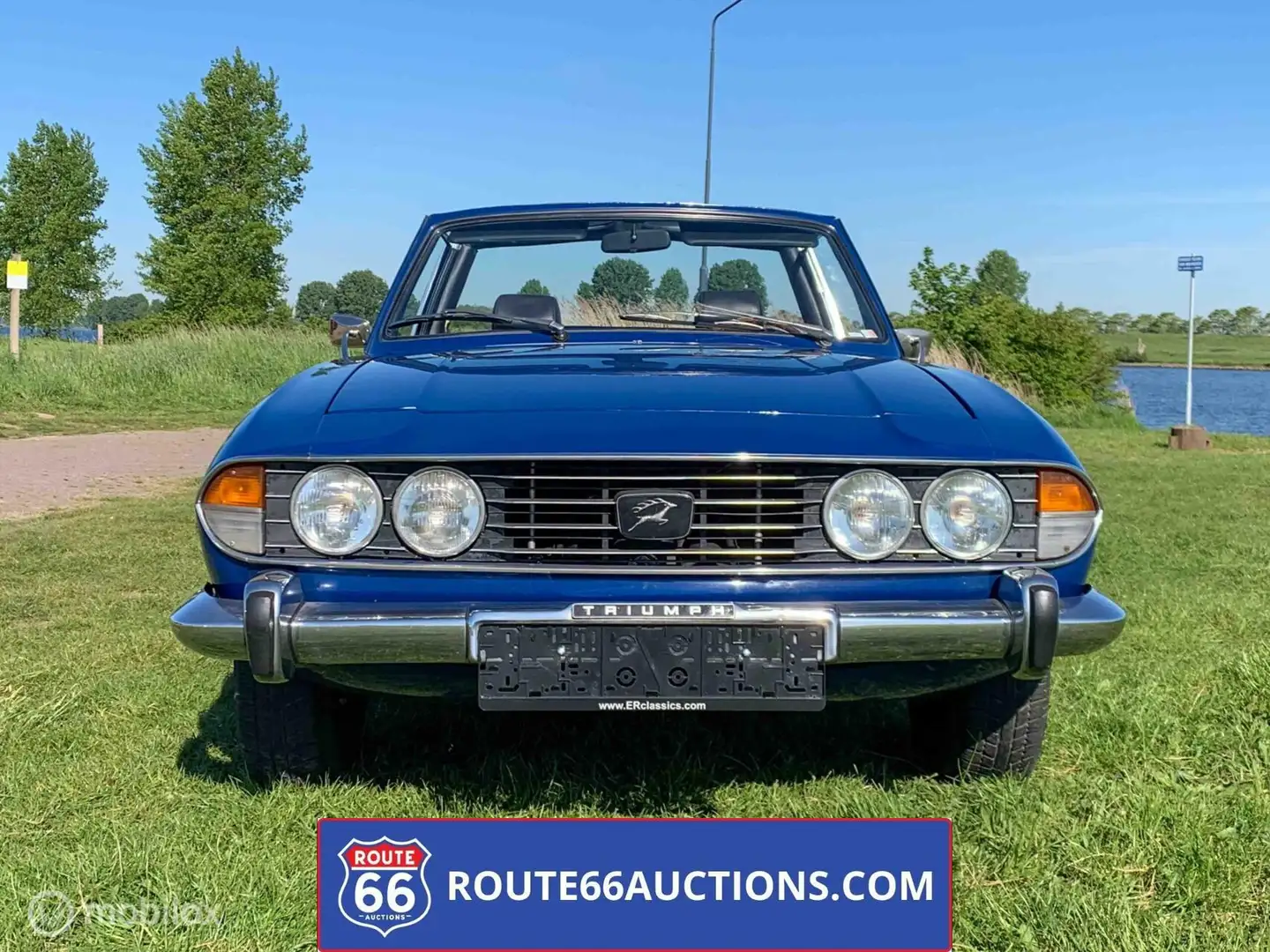Triumph Stag 1975 | Route 66 Auctions Azul - 2