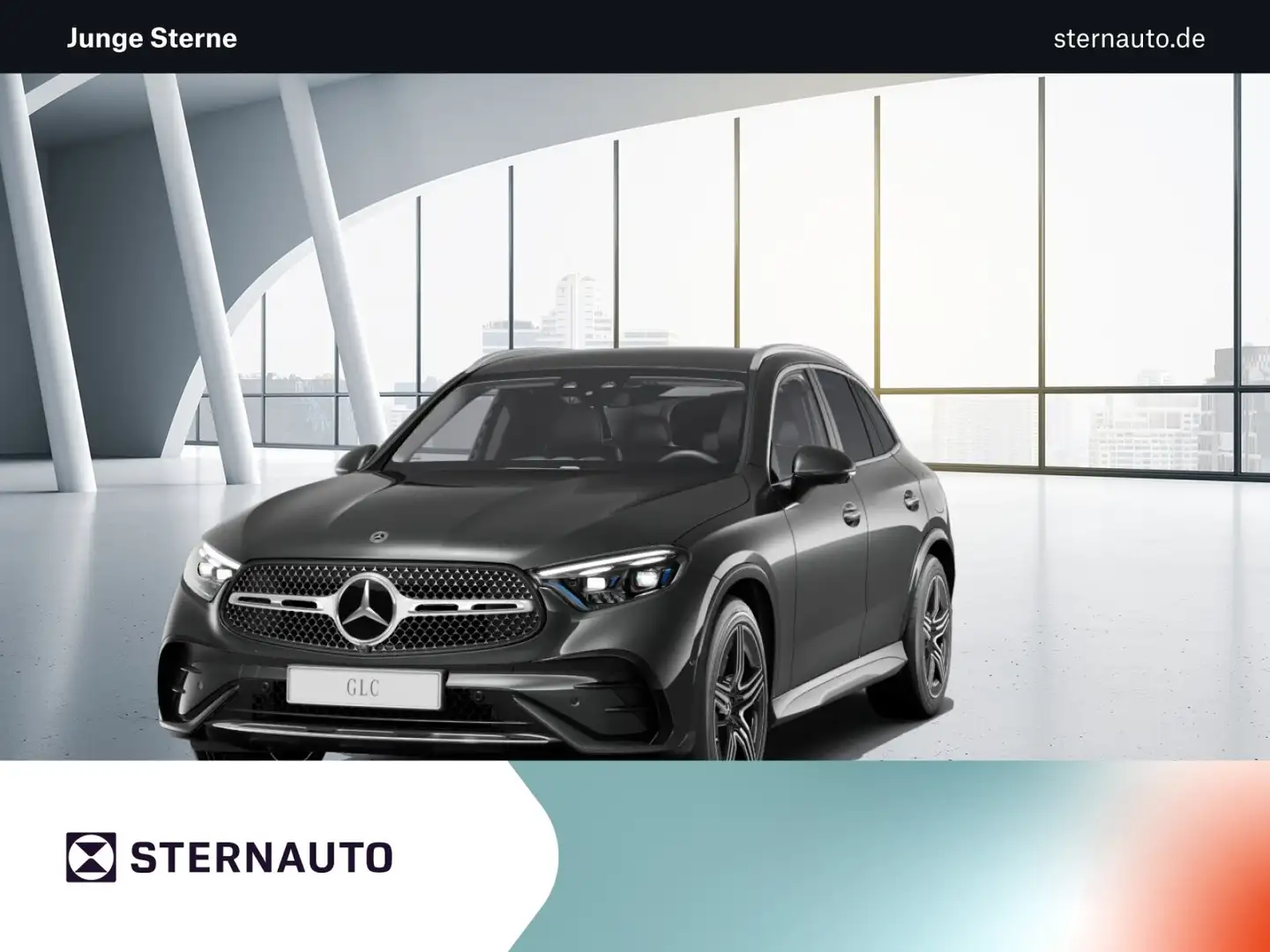 Mercedes-Benz GLC 300 GLC 300 de 4M AMG Edition Airmatic AHK Hinterachslenk Grau - 1