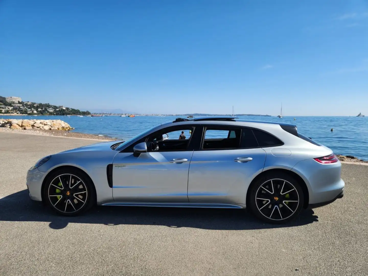 Porsche Panamera II (2) SPORT TURISMO 2.9 V6 3.0 462 HYBRID 4 Zilver - 2