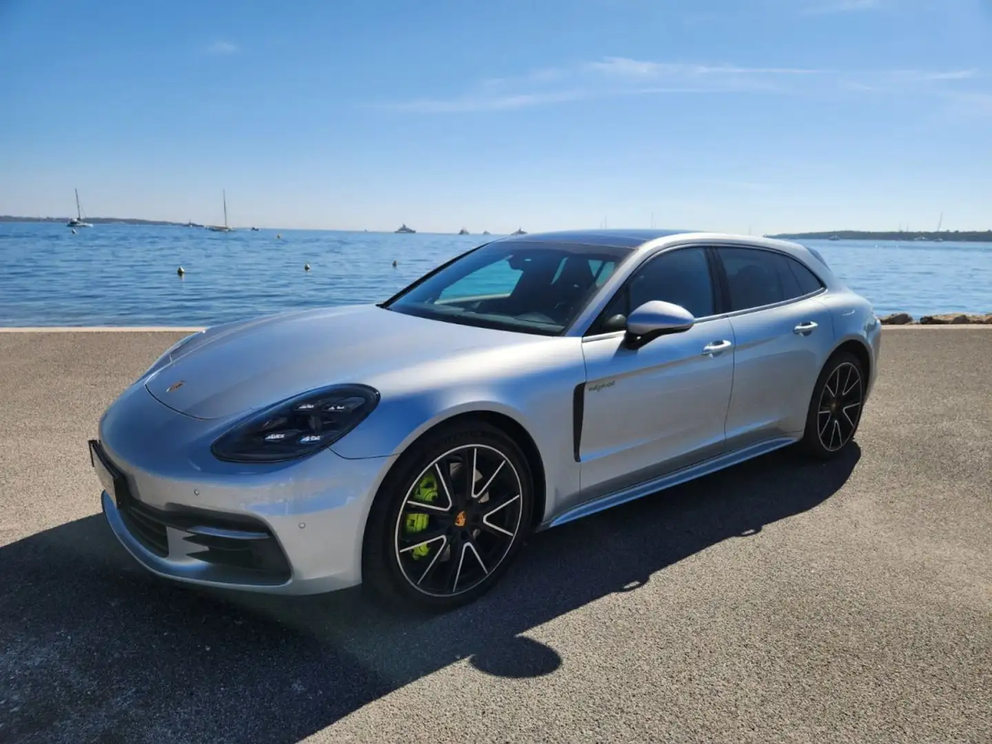 Porsche Panamera II (2) SPORT TURISMO 2.9 V6 3.0 462 HYBRID 4 Argent - 1