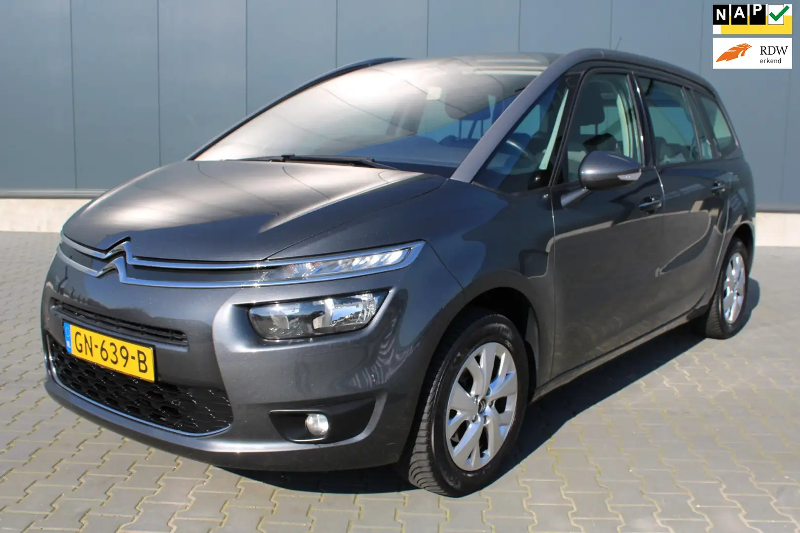 Citroen Grand C4 Picasso 1.2 PureTech Business 7 PERSOONS TREKHAAK NAVIGATI Gris - 1