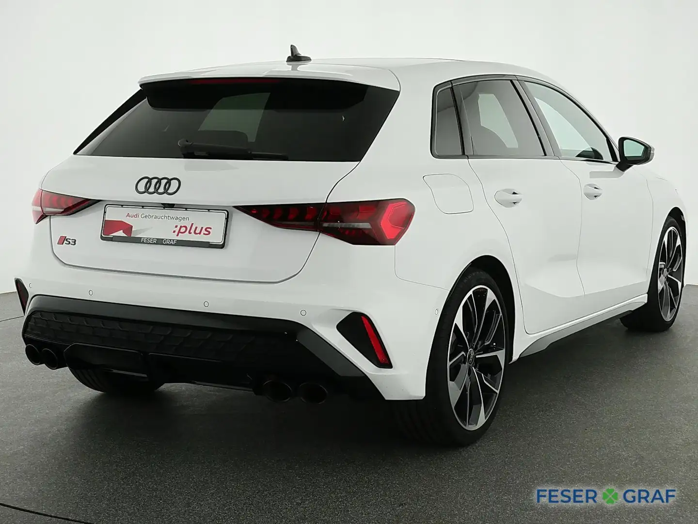 Audi S3 Sportback Pano,HUD,Matrix,Kamera,Navi,SONOS Blanc - 2