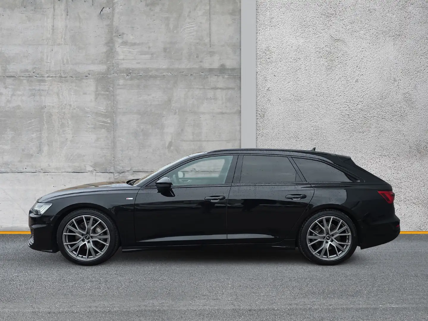 Audi A6 Avant 45 TDI qu S line HD-MATRIX AIR STANDHZG P... Schwarz - 2
