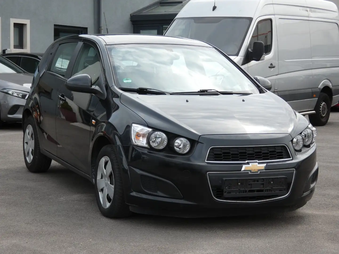Chevrolet Aveo 5 Türer*Klima*Tempomat* Schwarz - 2