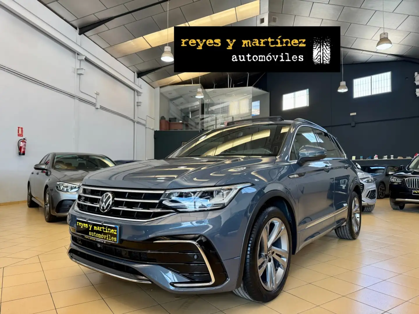 Volkswagen Tiguan 2.0TDI R-Line DSG 110kW Gris - 1