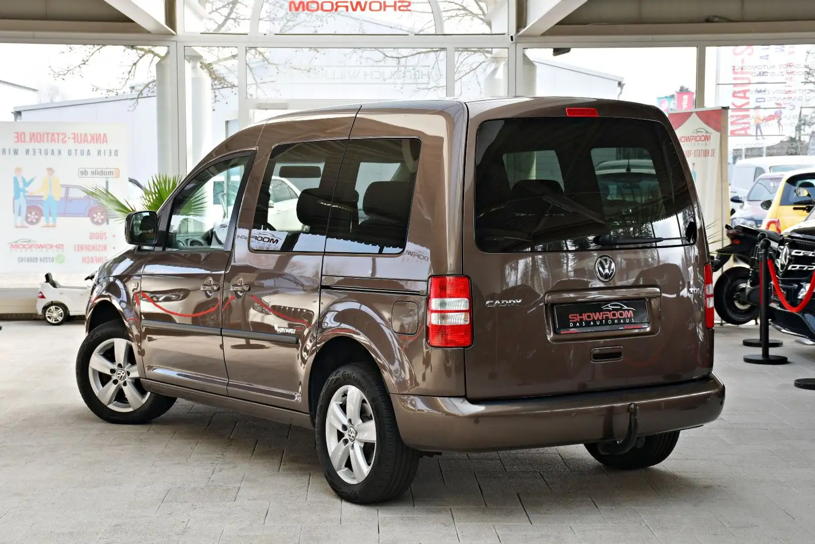Volkswagen Caddy JAKO-O Trendline Klima Sitzheizung Ahk 2Hd Braun - 2