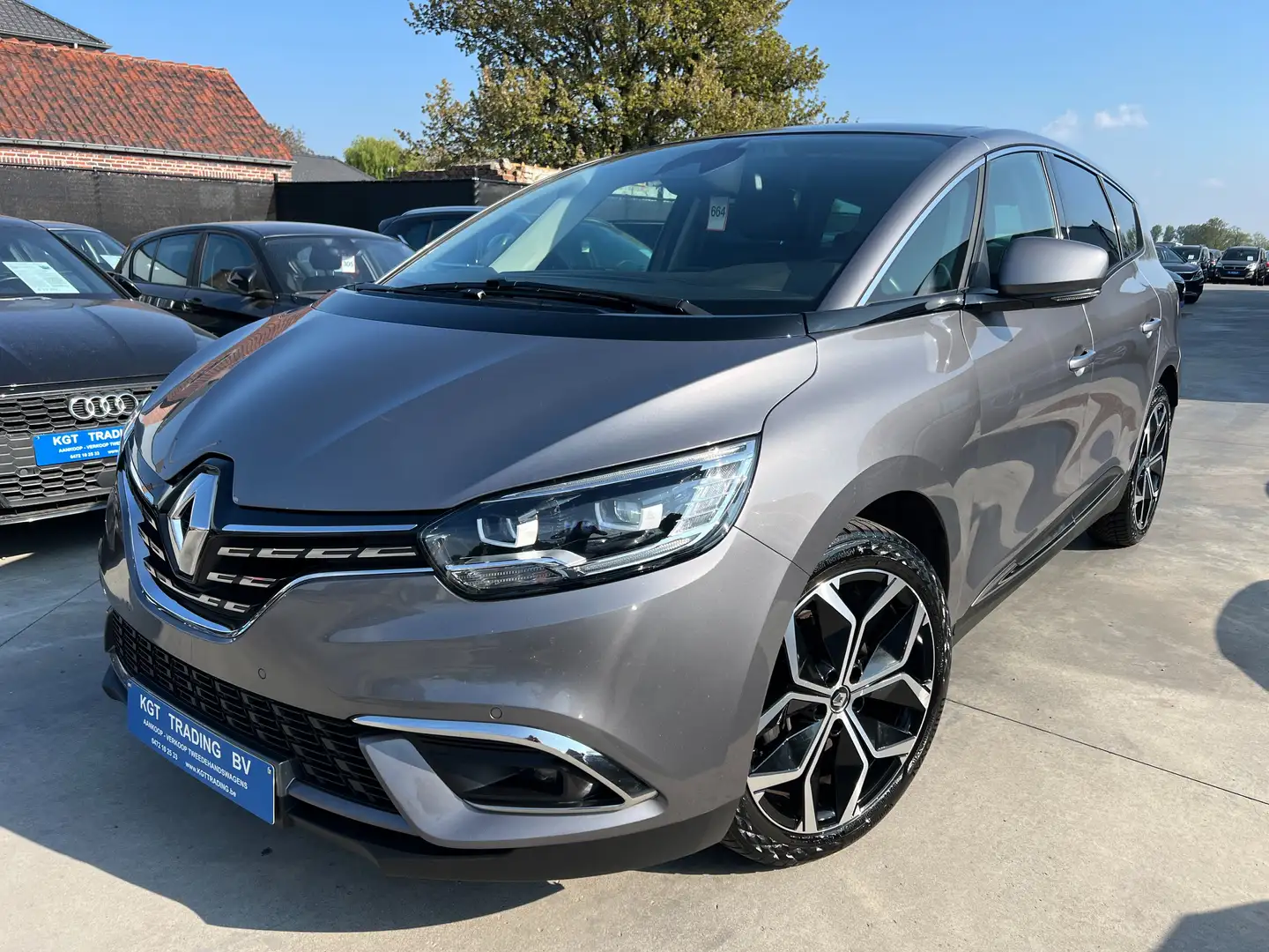 Renault Grand Scenic 1.3 TCE 7 ZETELS NAVIGATIE LEDER FULL LED PDC ALU Gris - 1