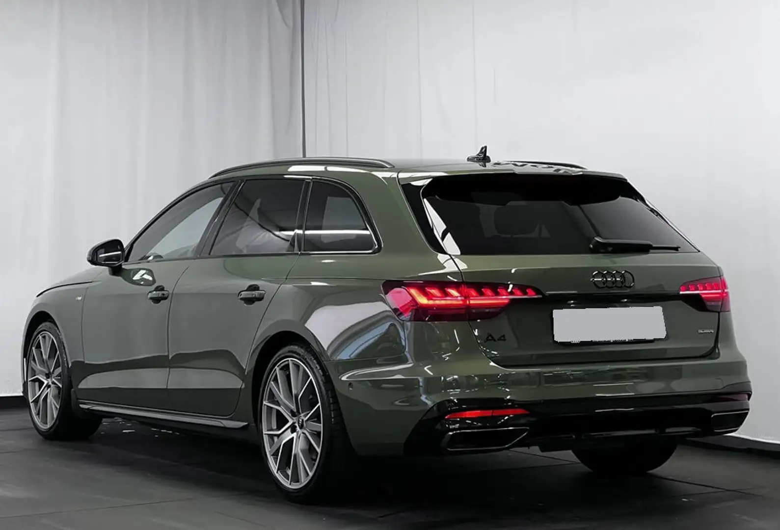 Audi A4 40TDI 204cv Quattro-SLine-Gancio-Compet.Plus Grün - 2