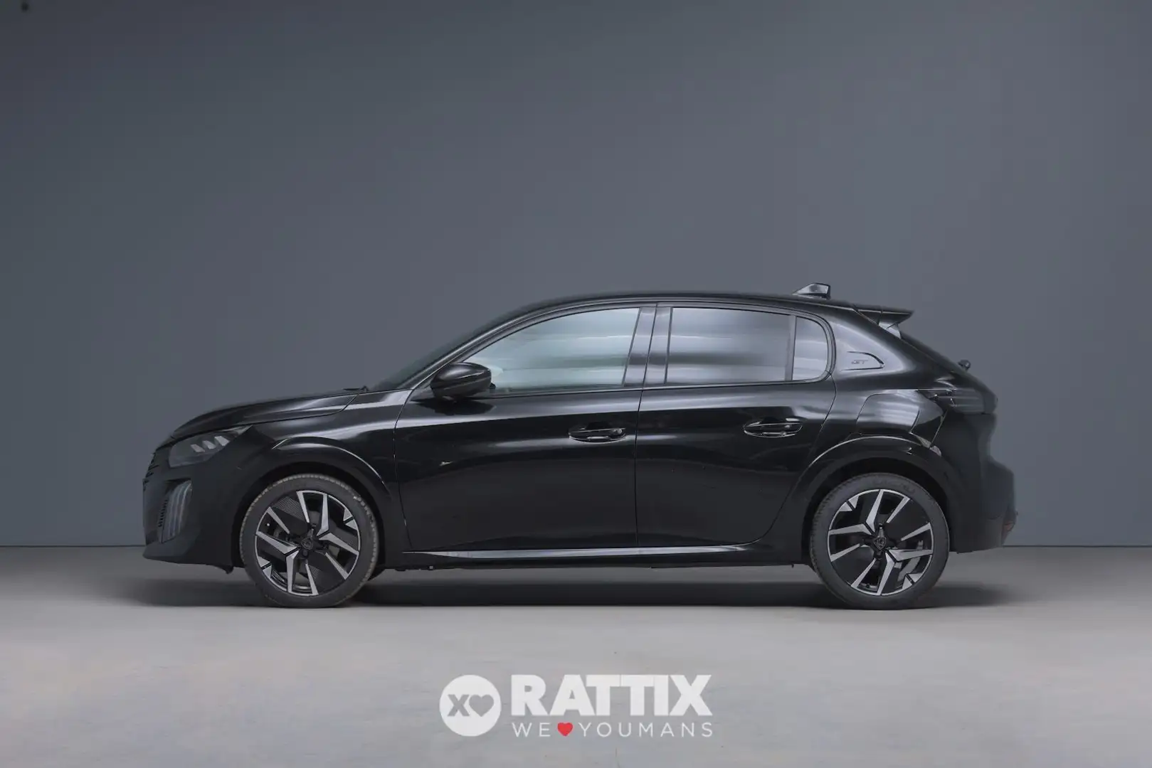 Peugeot 208 1.2 Puretech 100CV GT Schwarz - 2