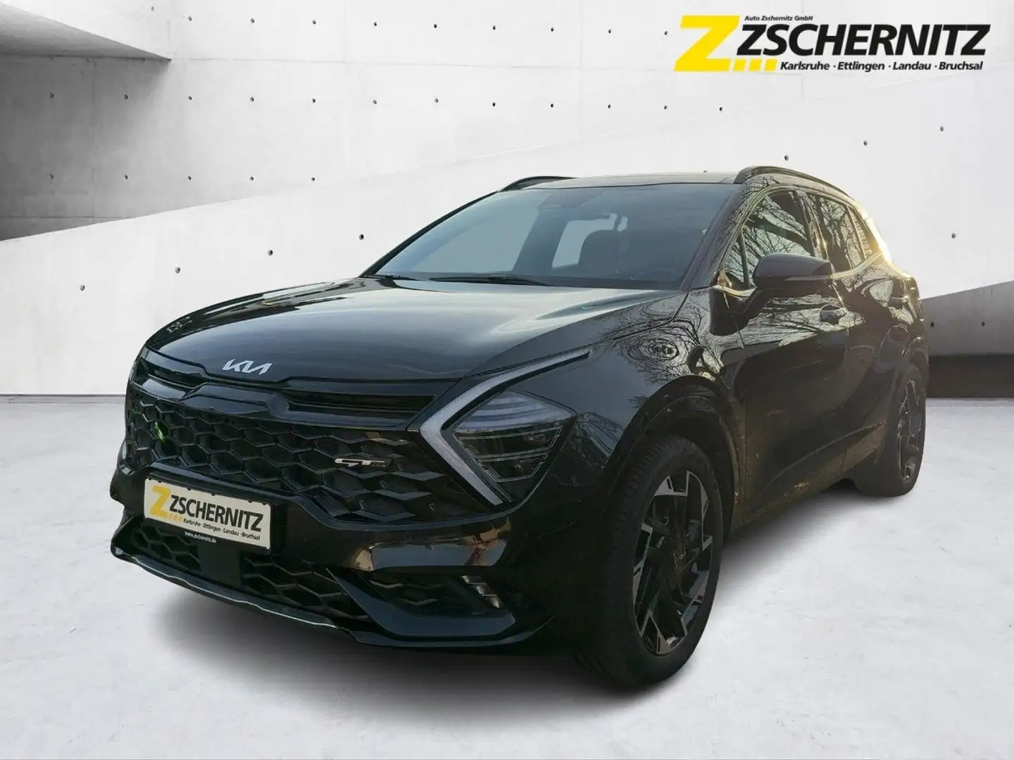 Kia Sportage AWD DCT GT LINE LED*NAVI*KAMERA*PANO*AHK Zwart - 1