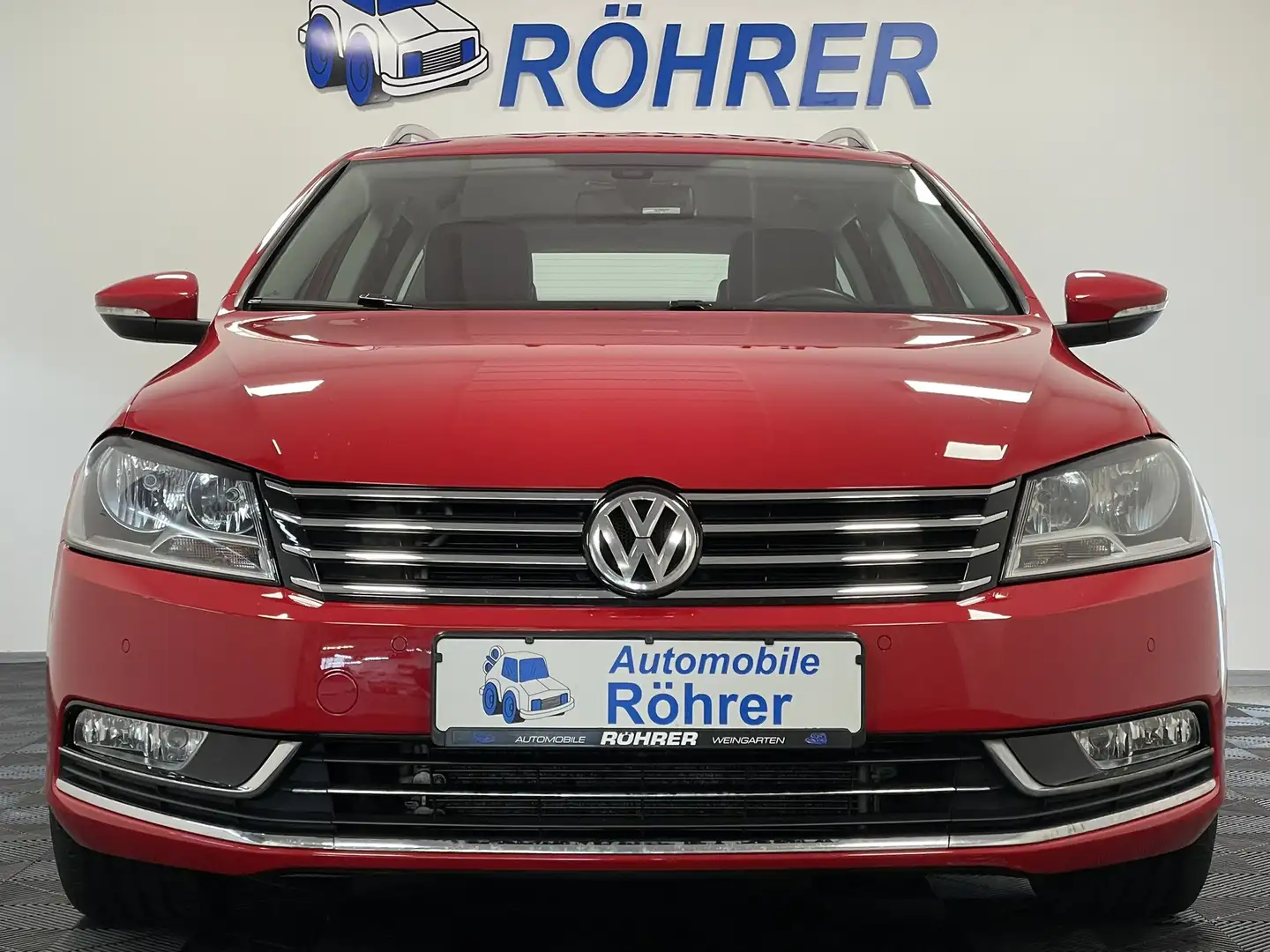 Volkswagen Passat Variant 2.0 TDI Highline GEWERBE EXPORT Rojo - 2