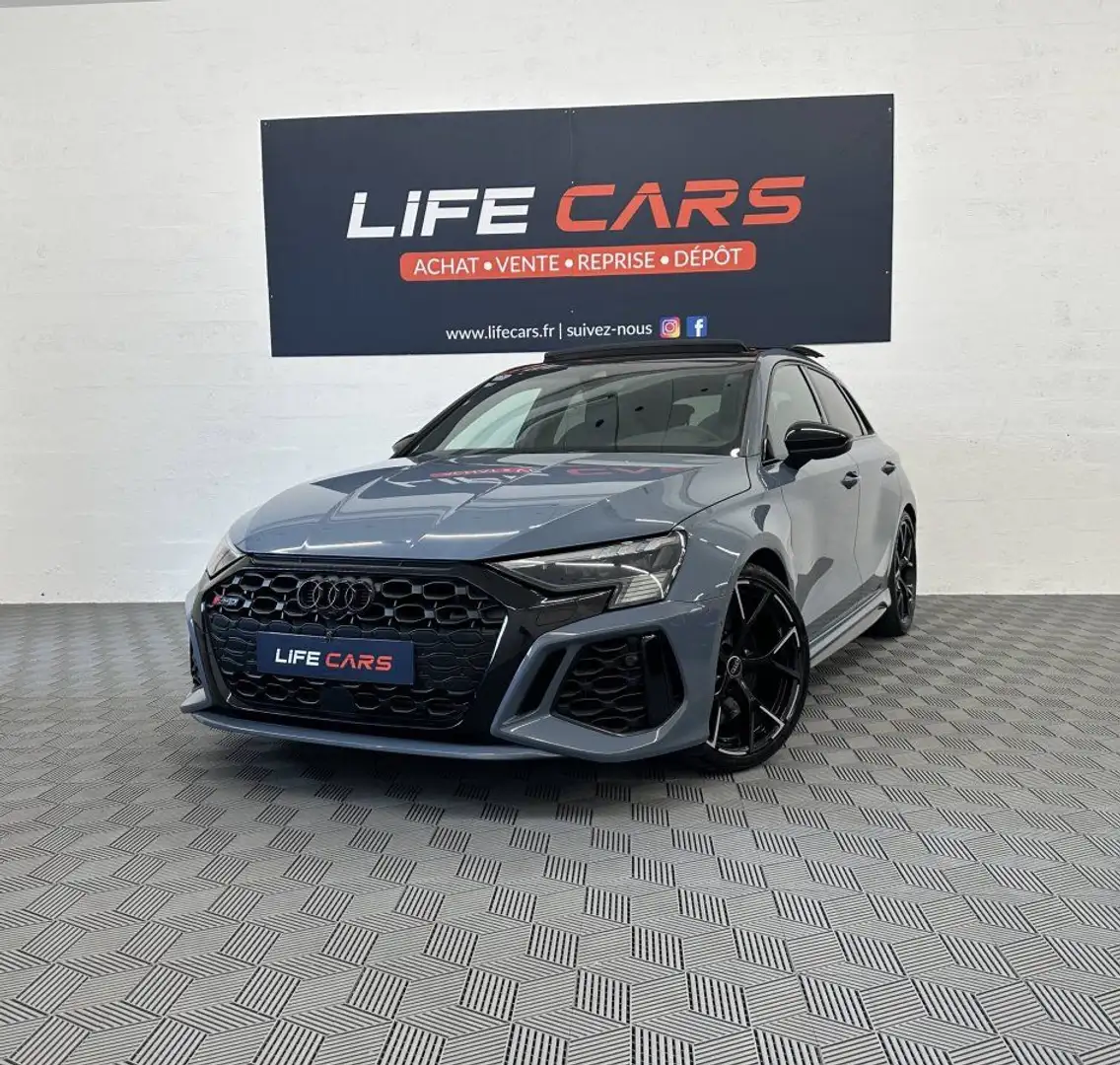 Audi RS3 Sportback IV 2.5 TFSI 400ch quattro S tronic 7 Gris - 2