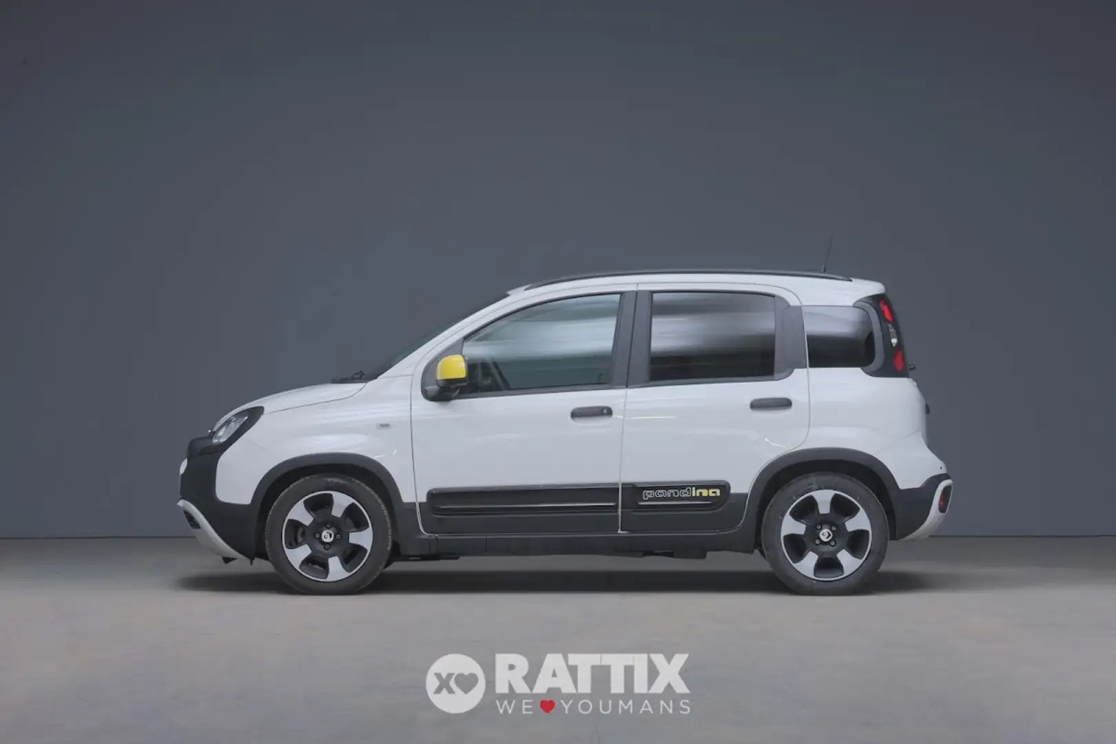 Fiat Panda Pandina 1.0 Firefly Hybrid 70CV Cross Blanc - 2