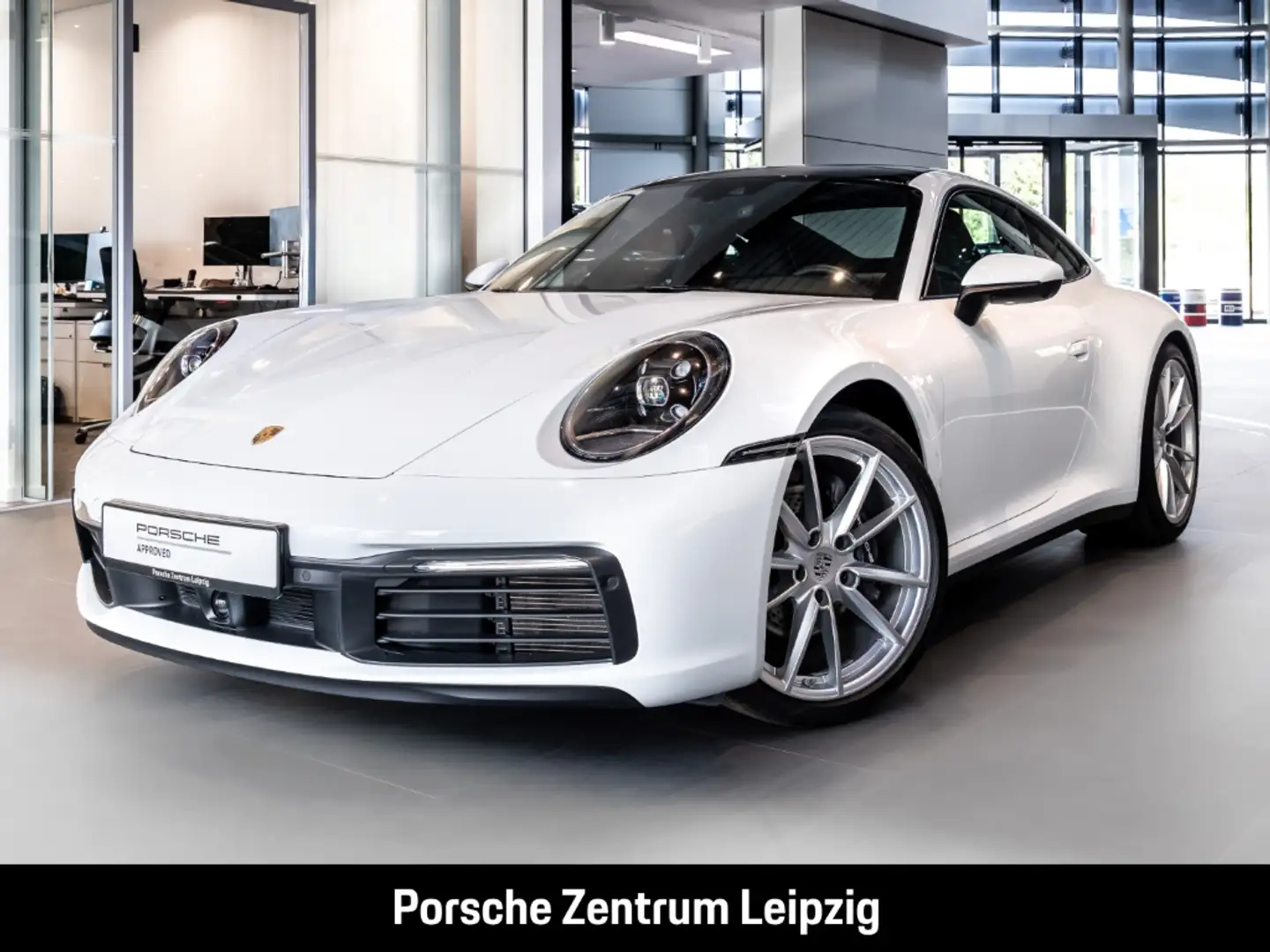 Porsche 992 911 Carrera Lift Sportabgas ACC Bose PDLS+ Weiß - 1