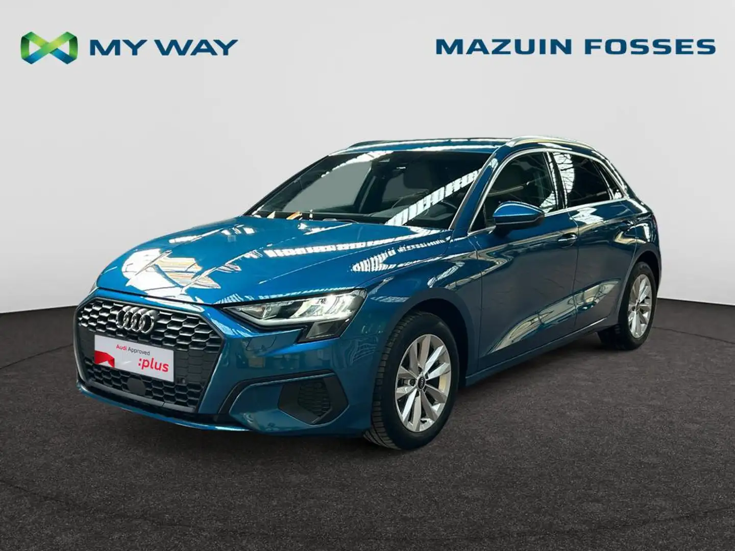 Audi A3 Sportback Attraction 30TDI 85kW(116cv) S tronic Bleu - 1