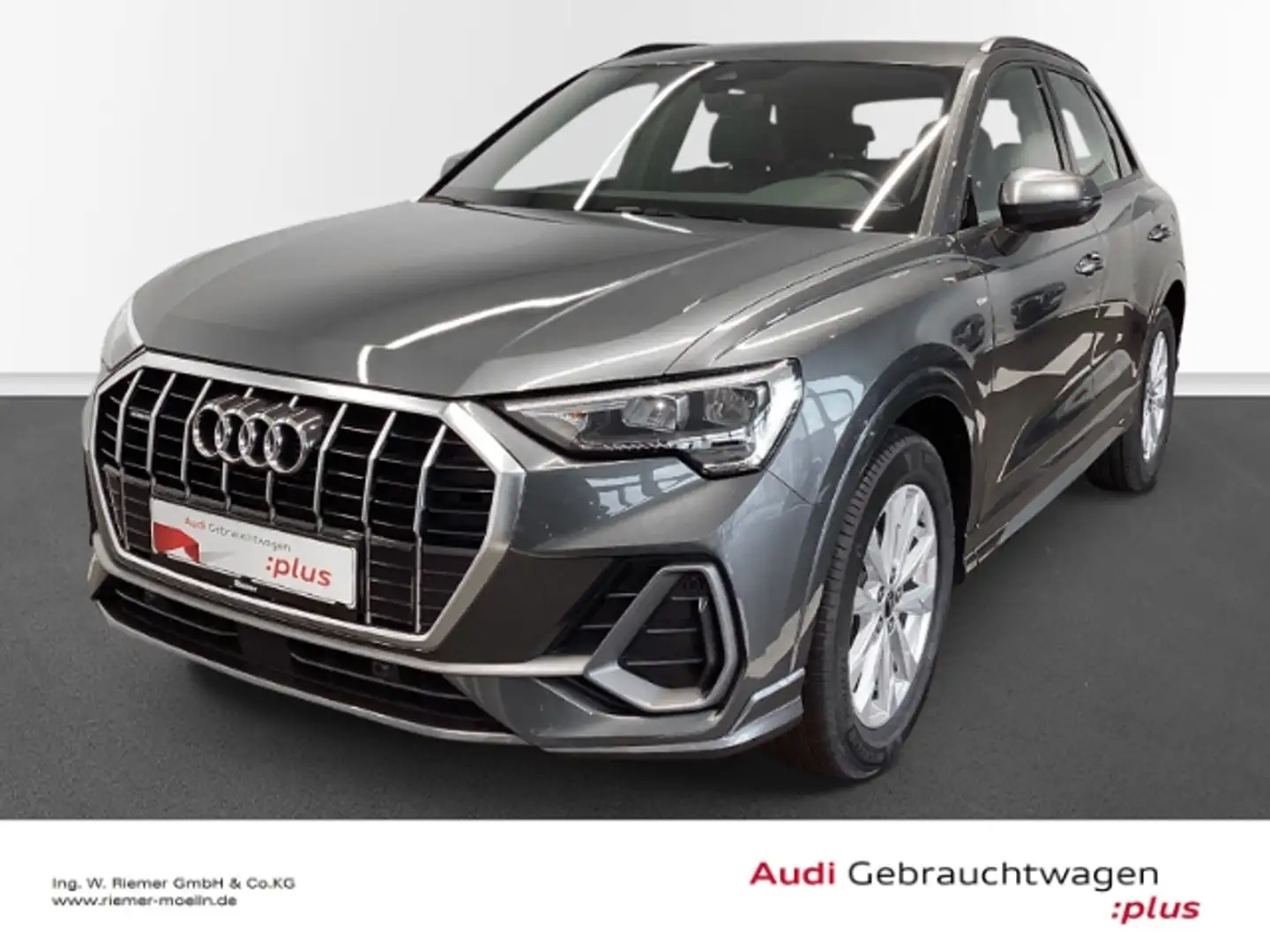 Audi Q3 S line 35TDI quattro S tronic Navi Rückfahrkam. El Grau - 1