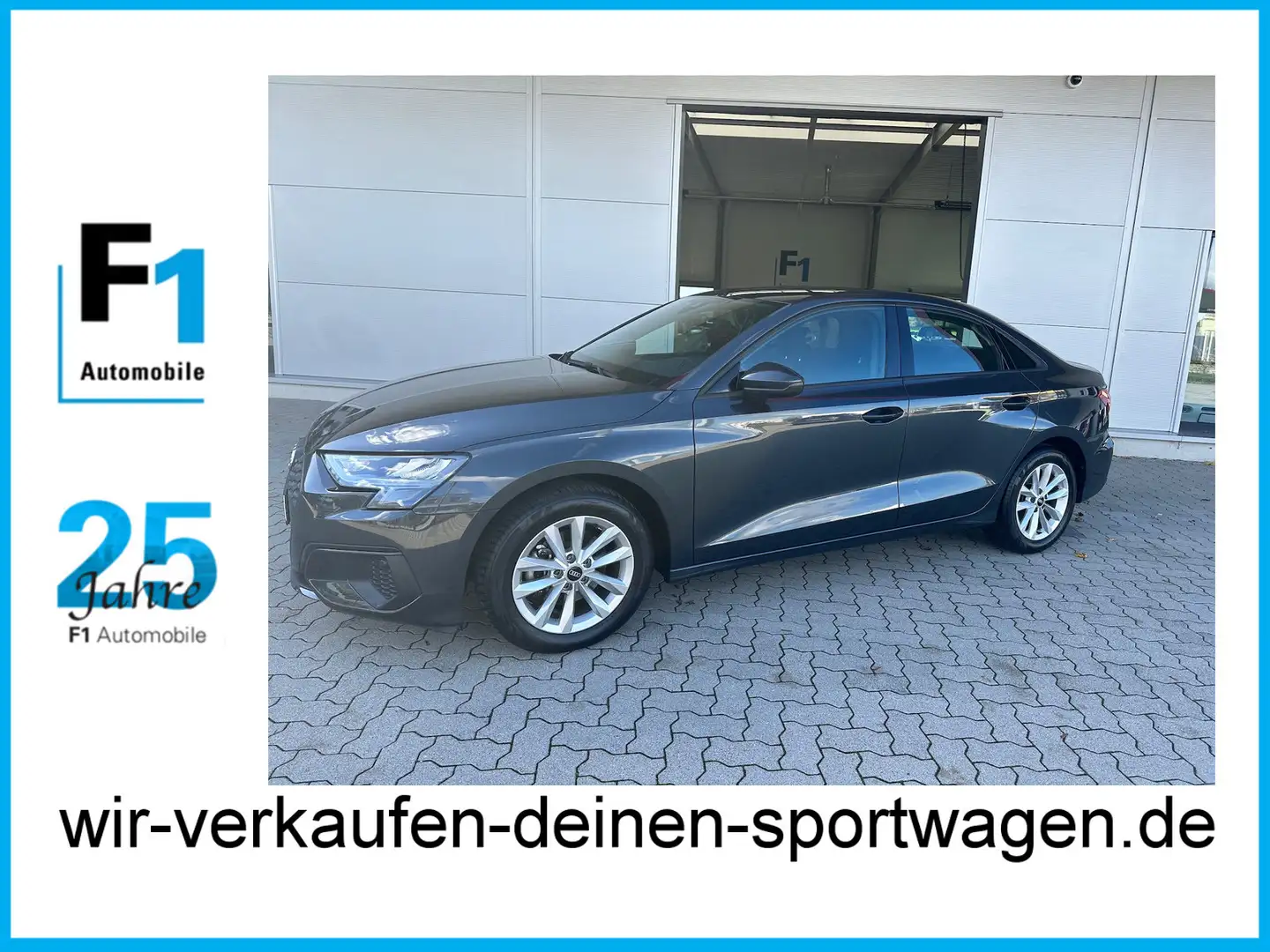 Audi A3 35 TFSI S-Tronic Businesspaket ACC Leder usw 1. Hd Gris - 1