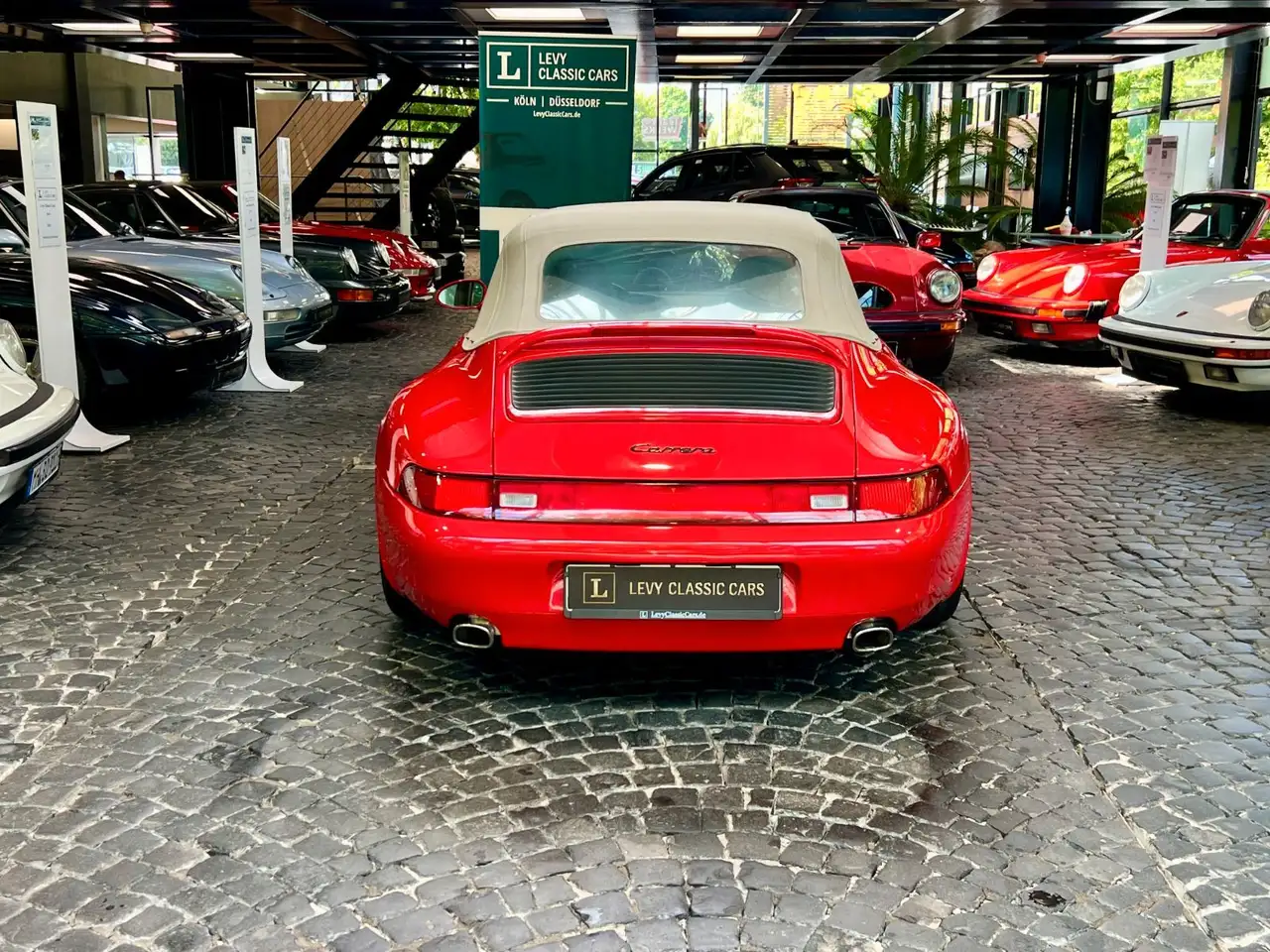 Porsche 993 911 Carrera 2 Cabrio Scheckheft, foto 5