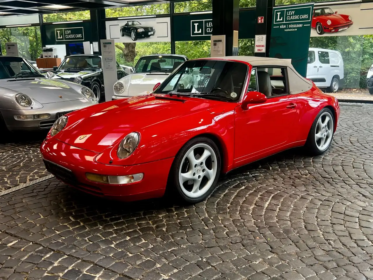Porsche 993 911 Carrera 2 Cabrio Scheckheft, foto 9