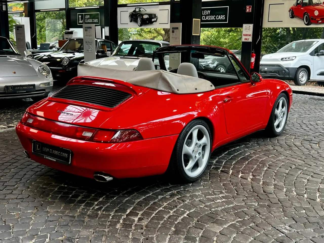 Porsche 993 911 Carrera 2 Cabrio Scheckheft, foto 4