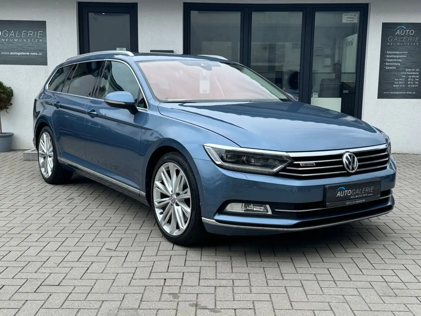 Volkswagen Passat Variant R-Line°4M°Pano°ACC°D-Tacho°Kamera Blauw - 2