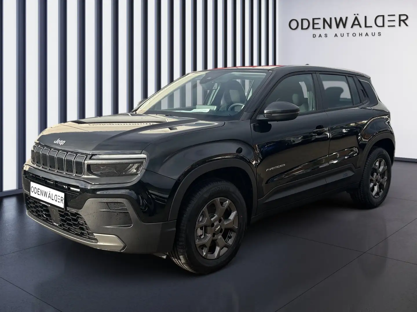 Jeep Avenger 1.2 e-Hybrid DCT Longitude LED+LM+PDC+AUT+SpurH Schwarz - 2