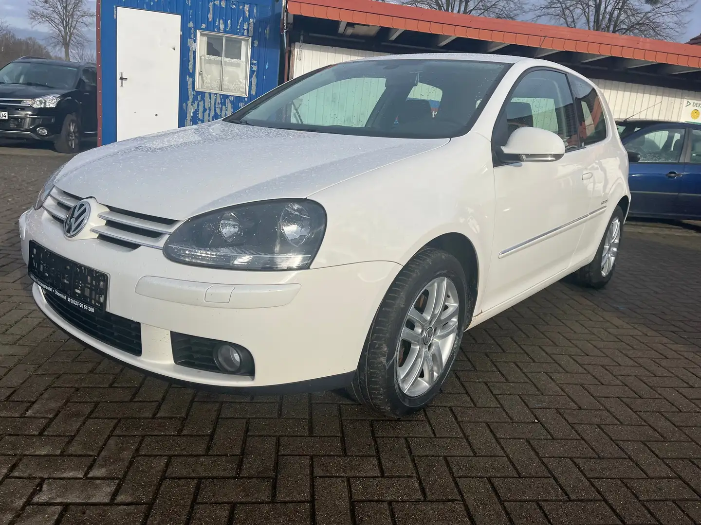 Volkswagen Golf 1.6i Edition, 6.2008, TÜV 12.25, Alu, Tempomat Alb - 1