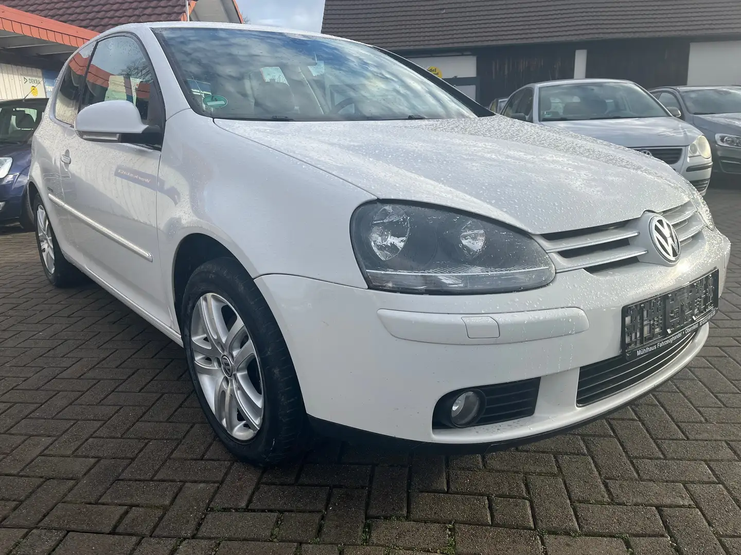 Volkswagen Golf 1.6i Edition, 6.2008, TÜV 12.25, Alu, Tempomat Alb - 2
