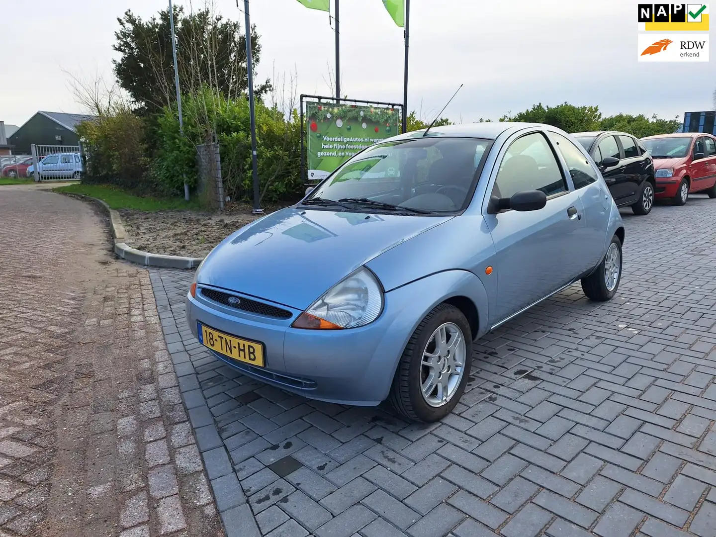 Ford Ka/Ka+ 1.3 Futura IN ZEER NETTE STAAT Blauw - 1