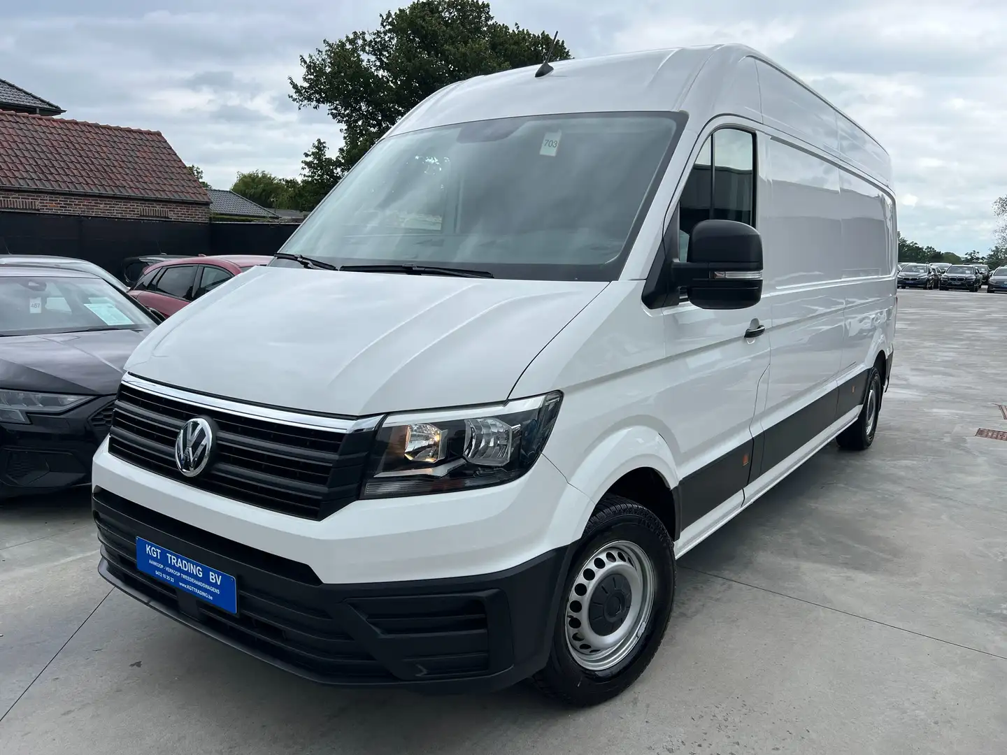 Volkswagen Crafter 2.0 TDI 177PK LAADBRUG/KLEP DHOLLANDIA LENGTE4 A/C Wit - 1