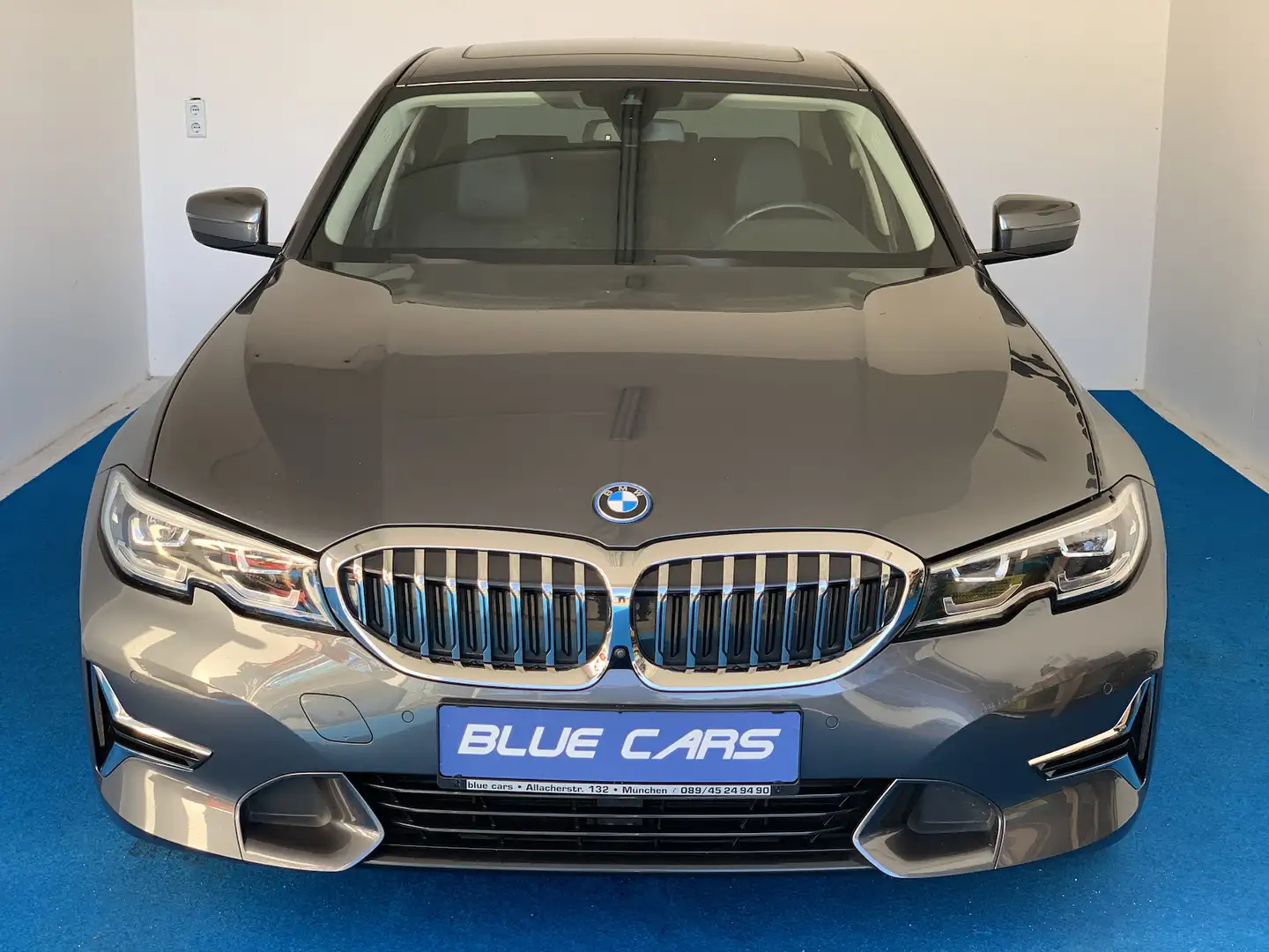 BMW 320 320e Luxury Line Leder/360/PDC/SHZ/Klima/8fach Grau - 2