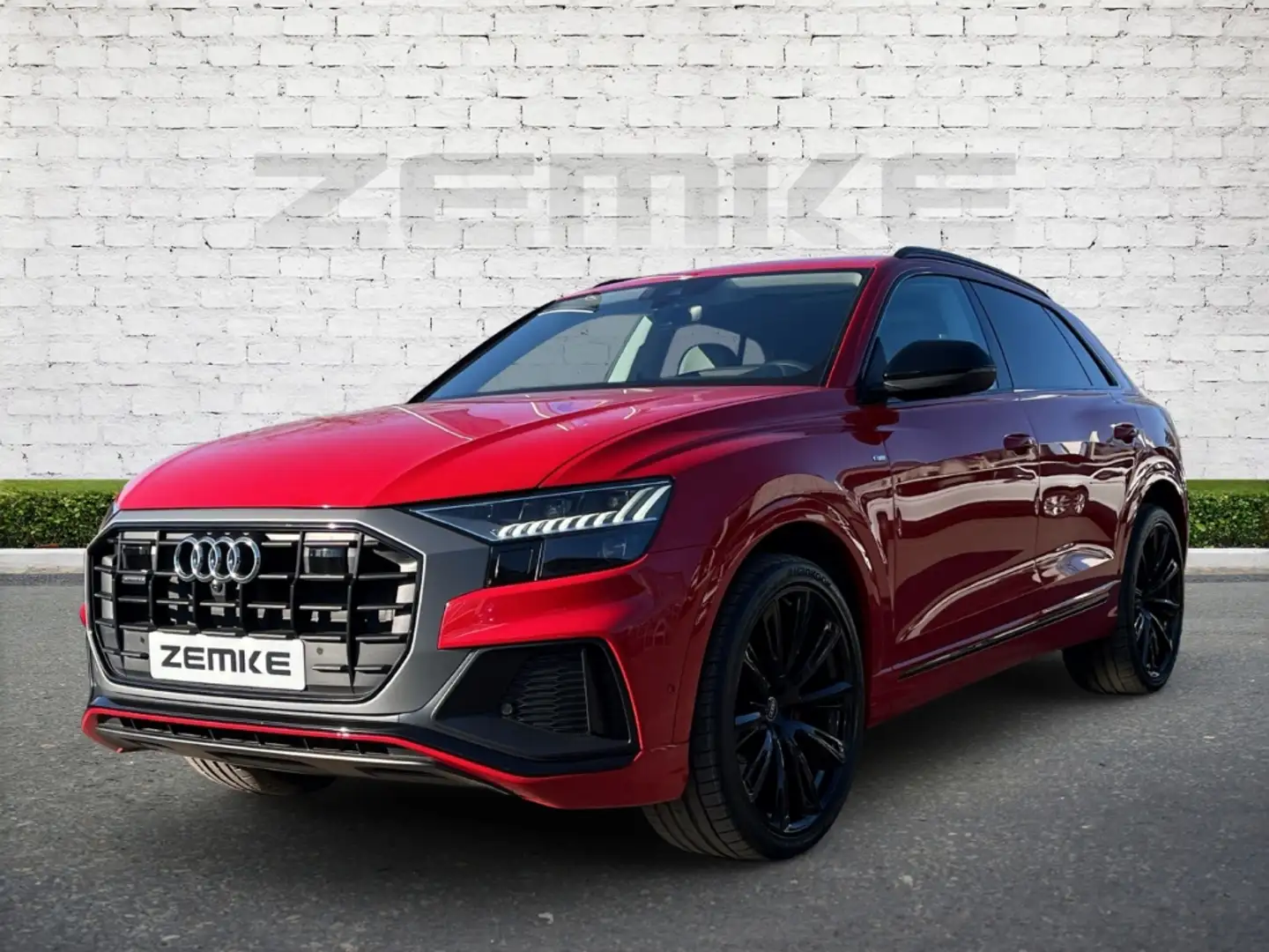 Audi Q8 50 TDI quattro S line Luftfederung  StandHZG AHK-e Rojo - 2