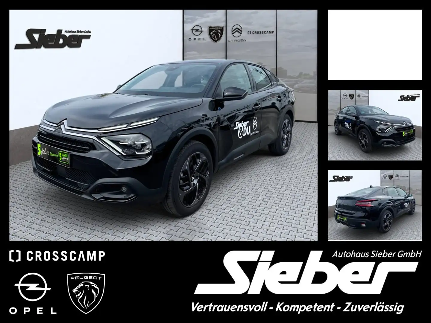 Citroen C4 X Elektromotor Plus LED*NAVI*KAMERA*CARPLAY Noir - 1