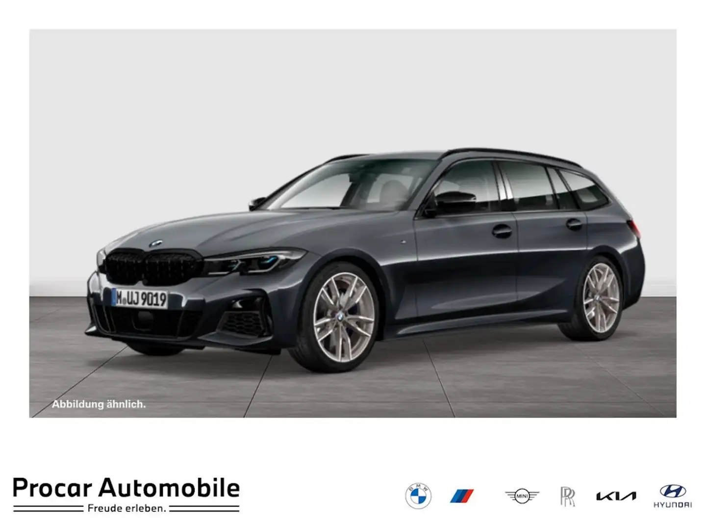 BMW 340 M340i xDrive HUD ACC AHK RFK NAVI Laser DAB Gris - 1