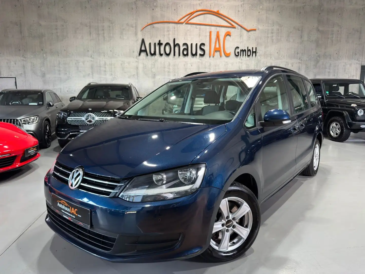 Volkswagen Sharan Trendline/NAVI/SHZ/TOUCH/ Blau - 1