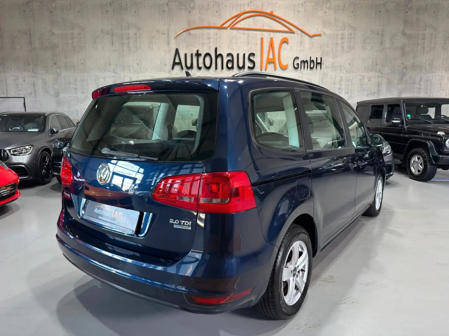 Volkswagen Sharan Trendline/NAVI/SHZ/TOUCH/ Blau - 2