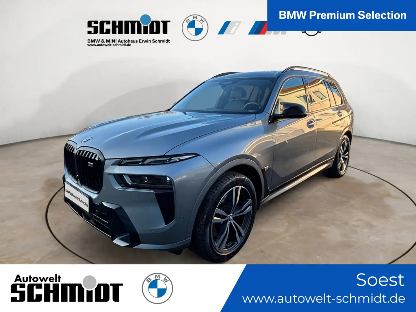 BMW X7 M60i xDrive  Exklusiv Paket  Standheizung AHK Grau - 1