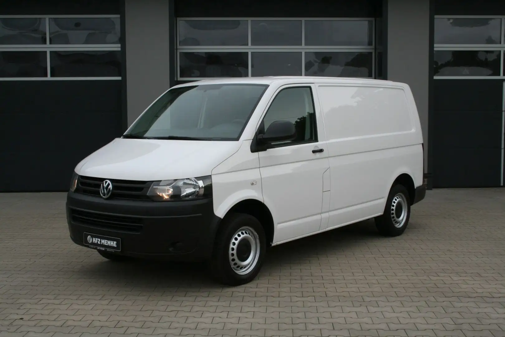 Volkswagen T5 Transporter T5 Kasten 2.0TDI 102PS AHK/PDC/ZV/Klima/3Sitze/ Weiß - 1