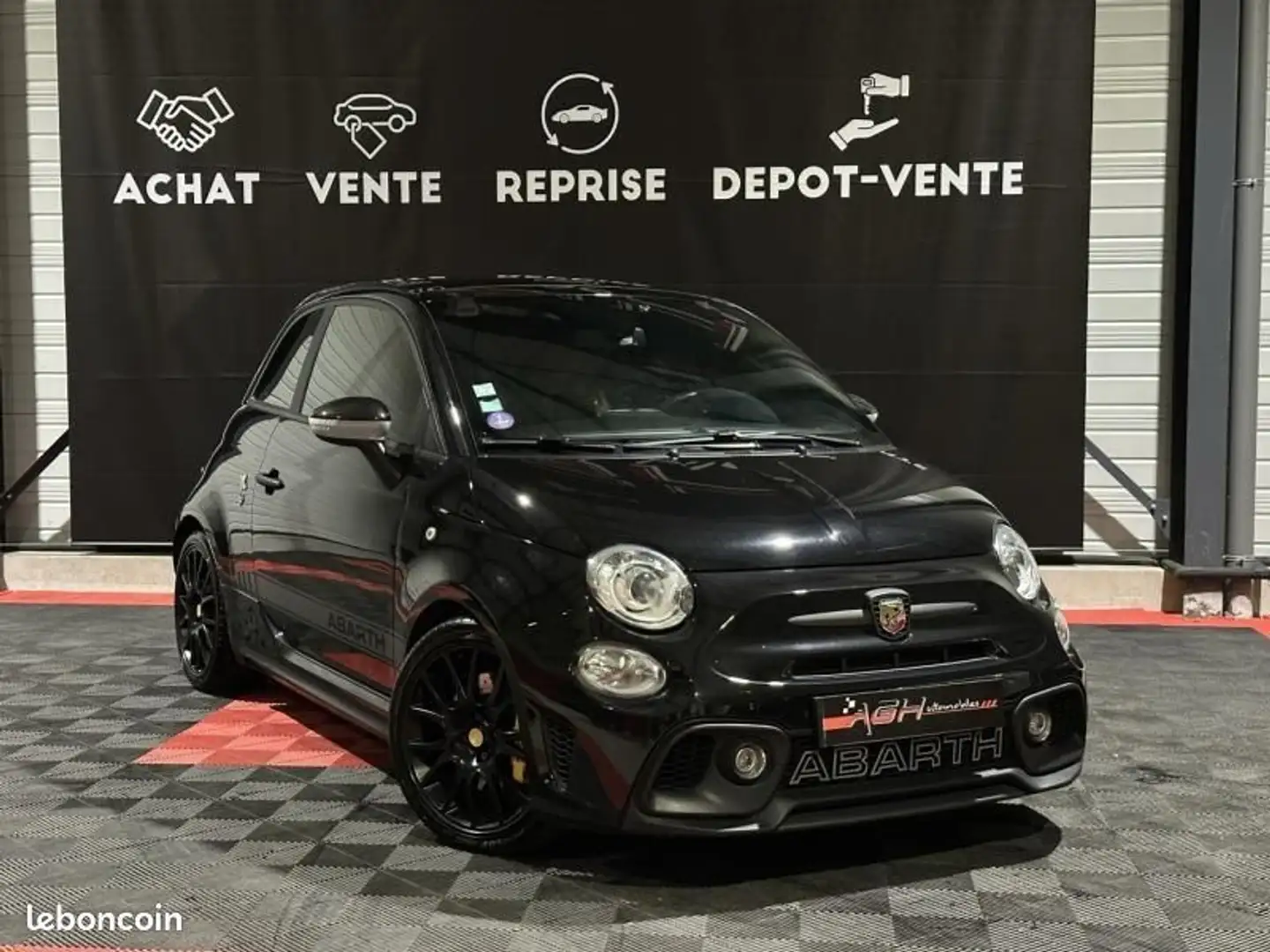 Abarth 500 1.4 Turbo T-Jet 180ch 595 Competizione BVA Zwart - 2