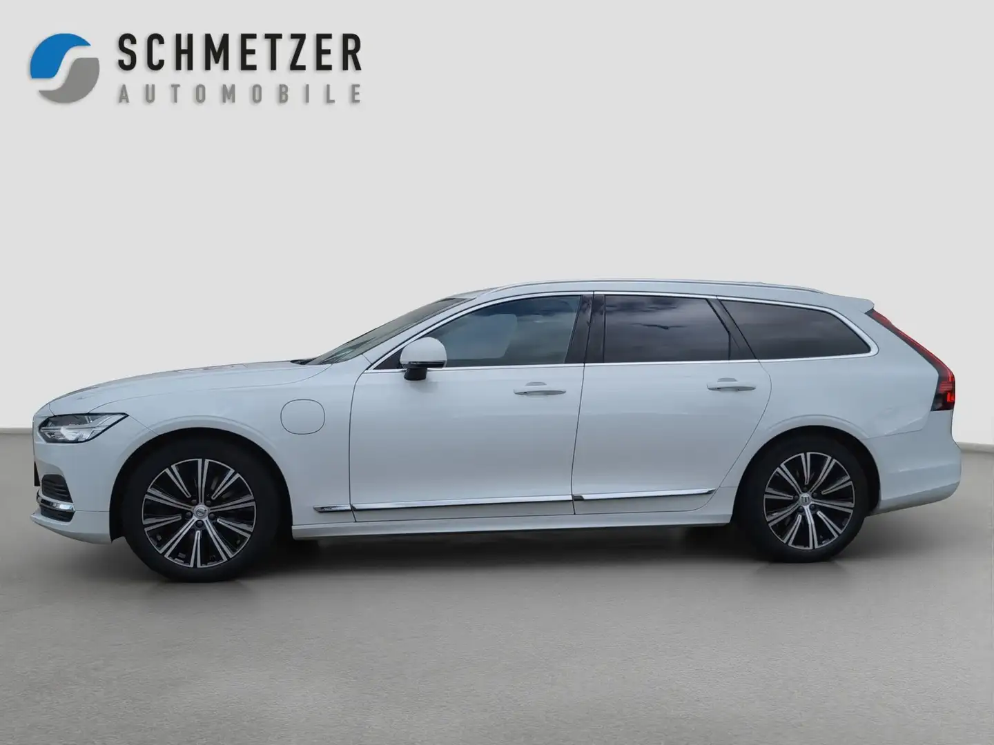 Volvo V90 +T6+AWDTwinEngine+AHKsemi+Stand,-Lenkradhzg++ Weiß - 2