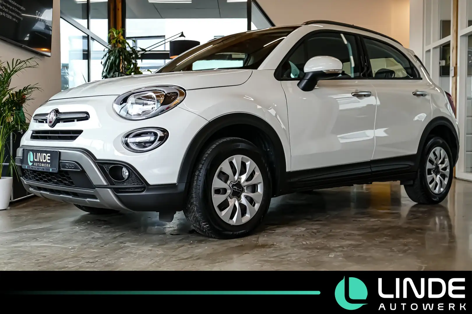 Fiat 500X Cross |U-CONNECT|TEMPO.|PDC|LANE|KLIMA Weiß - 1