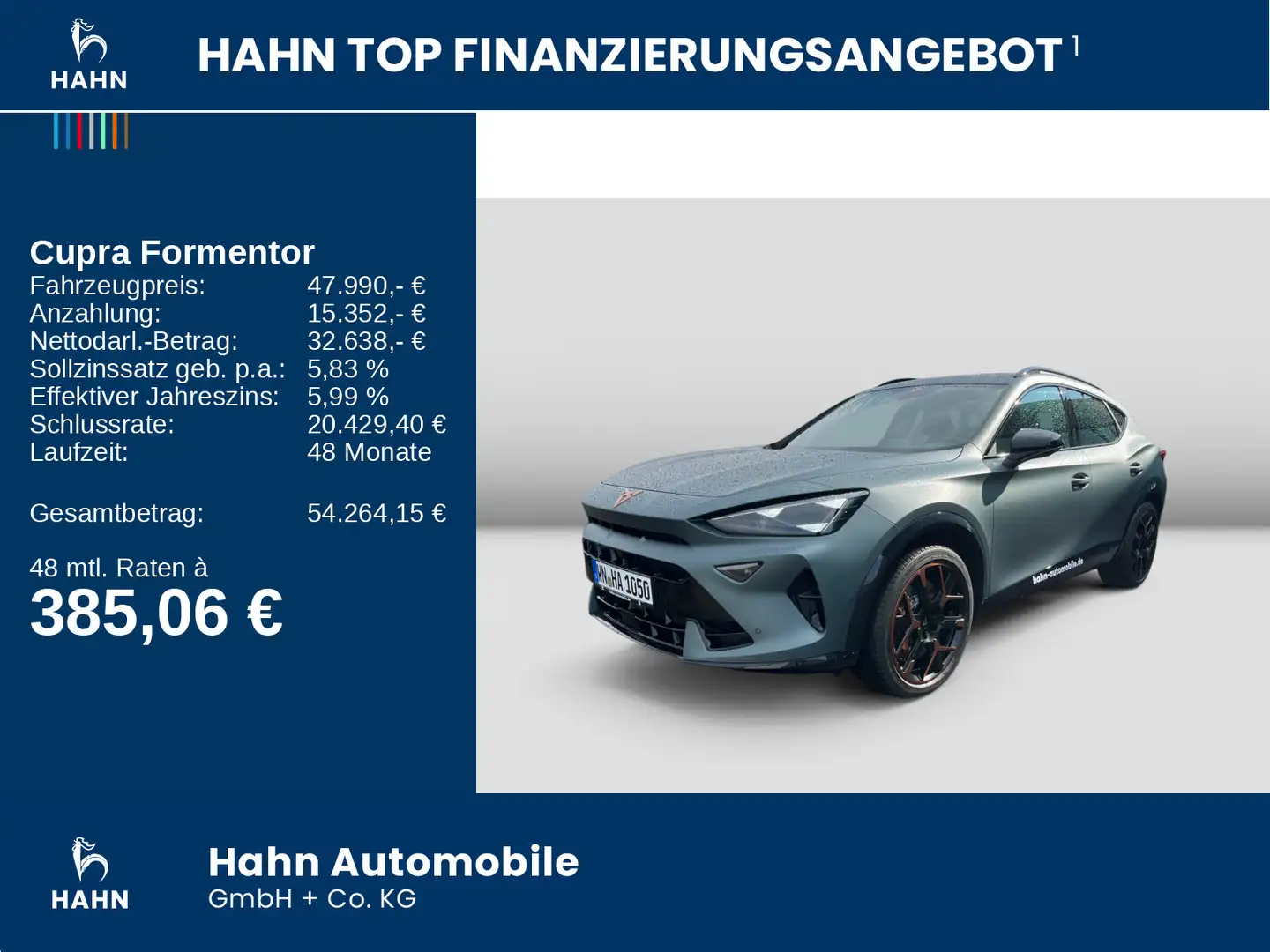 CUPRA Formentor VZ 2.0TSI 245 kW333PS Extreme/AHK/Matt Grau - 2
